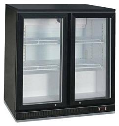 Ψυγείο Back Bar 220lt Δίπορτο Υ90xΠ90xΒ50cm Sanden Intercool