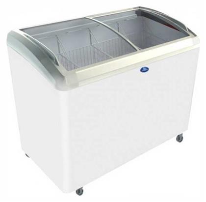 Βούτα Κατάψυξης με 2 Συρόμενες Πόρτες 330lt Π122.5xΒ69.5xΥ92εκ. Sanden Intercool