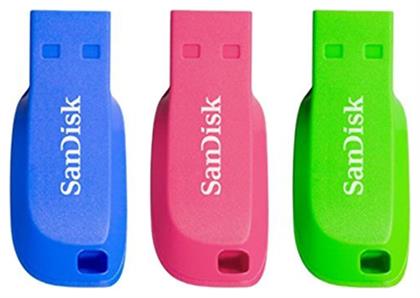 Cruzer Blade 16GB USB 2.0 Πολύχρωμο Sandisk