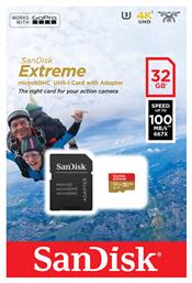 Extreme Action microSDHC 32GB Class 10 U3 V30 A1 UHS-I Sandisk