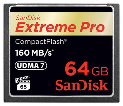 Extreme Pro CompactFlash 64GB Sandisk