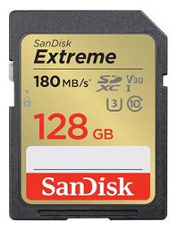 Extreme SDXC 128GB Class 10 U3 V30 UHS-I Sandisk