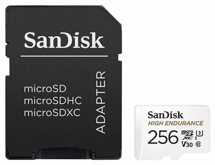High Endurance microSDXC 256GB Class 10 U3 V30 UHS-I Sandisk