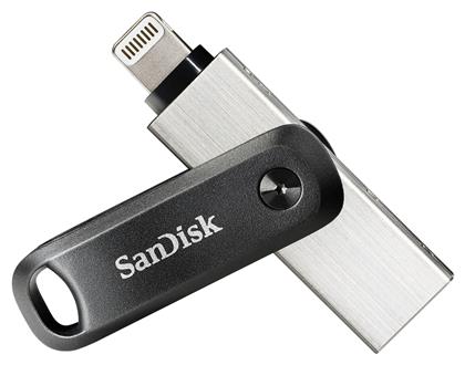 iXpand 256GB USB 3.1 Stick με σύνδεση Lightning & USB-A Μαύρο Sandisk