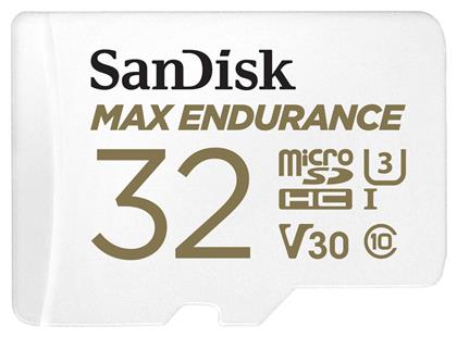 Max Endurance microSDHC 32GB Class 10 U3 V30 UHS-I Sandisk