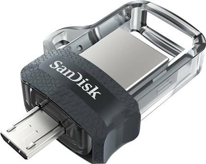 Sandisk Ultra Dual Drive M3.0 32GB USB 3.0 Stick με σύνδεση USB-A & micro USB-B Μαύρο από το e-shop