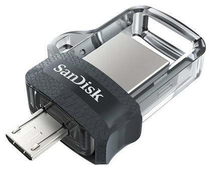 Ultra Dual Drive M3.0 32GB USB 3.0 Stick με σύνδεση USB-A & micro USB-B Μαύρο Sandisk