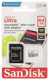 Ultra microSDXC 64GB Class 10 UHS-I Sandisk