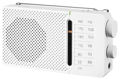 SR-36 Ραδιοφωνάκι Μπαταρίας Λευκό Sangean