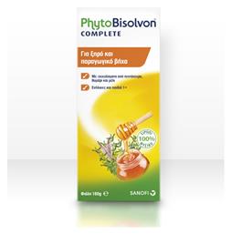 PhytoΒisolvon Complete Σιρόπι για Παιδιά για Ξηρό και Παραγωγικό Βήχα χωρίς Γλουτένη Μέλι & Θυμάρι 180gr Sanofi