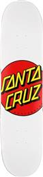 Santa Cruz Classic Dot Σανίδα Shortboard Λευκή