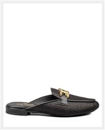 Flat Δερμάτινα Mules σε Χρώμα Sante