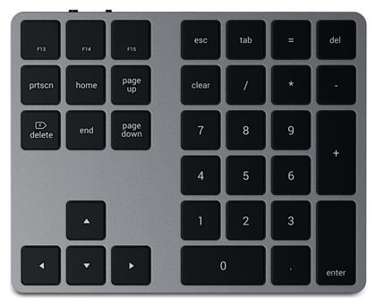 Aluminum Extended Ασύρματο Bluetooth Αριθμητικό Πληκτρολόγιο Satechi