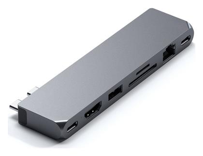 Docking Station με Διπλό USB-C HDMI 4K PD Ethernet (STUCPHMX) Satechi