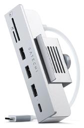 USB 2.0 Hub 4 Θυρών με σύνδεση USB-C Γκρι Satechi