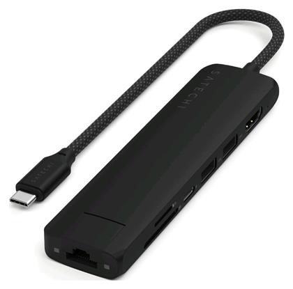 USB-C Docking Station με HDMI 4K PD Ethernet Satechi