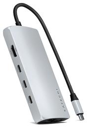 USB-C Docking Station με HDMI 4K PD Ethernet (ST-P8KES) Satechi