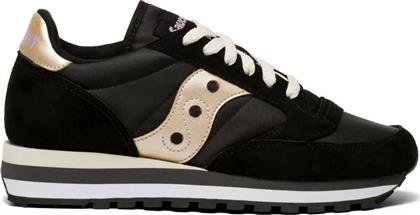 Saucony Originals Jazz Triple Γυναικεία Flatforms Sneakers Μαύρα από το Z-mall