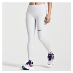 Solstice Γυναικείο Μακρύ Κολάν Λευκό Saucony