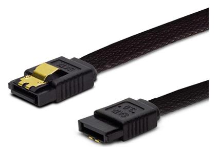 7-Pin SATA III - 7-Pin SATA III Cable 0.5m Μαύρο (GAK-06) Savio