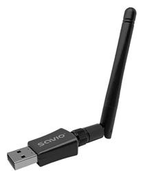 Ασύρματος USB Αντάπτορας Δικτύου 433Mbps Savio