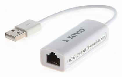 CL-24 USB Αντάπτορας Δικτύου για Ενσύρματη σύνδεση Ethernet Savio