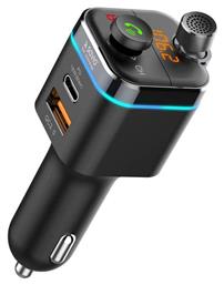 FM Transmitter Αυτοκινήτου με Bluetooth Savio