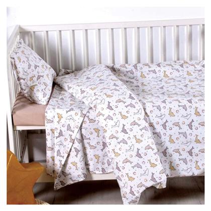 SB Concept Σετ Σεντόνια Λίκνου Dillon 80x110cm - SB Home