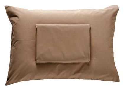 Delos Σετ Μαξιλαροθήκες 50x70εκ. Εσπρέσσο SB Home