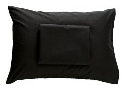Delos Σετ Μαξιλαροθήκες 50x70εκ. Μαύρο SB Home