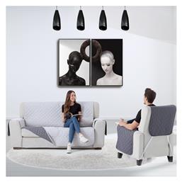 Ελαστικό Κάλυμμα Τριθέσιου Καναπέ Nikol Silver 160cm SB Home