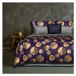 Glitter Κουβερλί Μονό Βαμβακερό Μωβ 160x240cm SB Home
