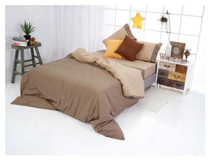 Παπλωματοθήκη Μονή 170x240 Simi Espresso SB Home
