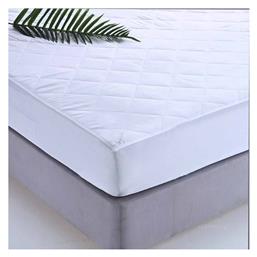 Προστατευτικό Επίστρωμα King Size με Φάσα Λευκό 180x200εκ. SB Home