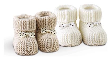 Σετ Δώρου για Μωρά ''Socks'' Γκρι-Εκρού για 0-6 μηνών 2τμχ SB Home
