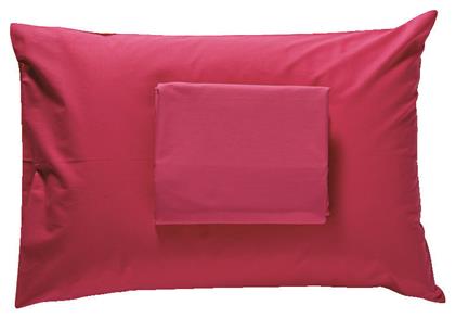 Σετ Μαξιλαροθήκες Delos Φούξια 50x70 SB Home