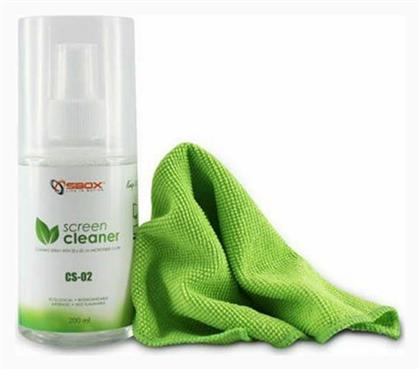 Screen Cleaner with Cloth 200ml Sbox