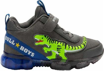 Παιδικό Sneaker High με Σκρατς & Φωτάκια για Αγόρι Γκρι Scarpa