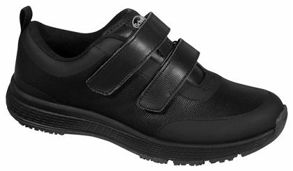 Energy Plus Strap Δερμάτινα Γυναικεία Μοκασίνια σε Μαύρο Χρώμα Scholl
