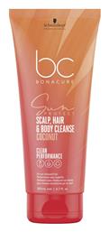 Bonacure Sun Protect Scalp, Hair & Body Cleanse Αντηλιακό Μαλλιών 200ml Schwarzkopf