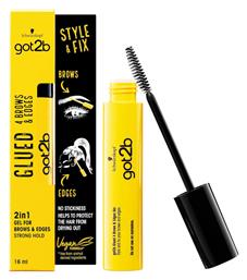 Schwarzkopf Glued 4 Brows & Edges Mascara για Φρύδια Διάφανο