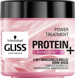 Schwarzkopf Μάσκα Μαλλιών Gliss Protein+ Shine για Λάμψη 400ml