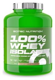 100% Whey Isolate Drink Powder with Added Amino Acids Cookies & Cream 2kg Scitec Nutrition