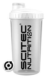 Shaker Πρωτεΐνης 700ml Πλαστικό Λευκό Scitec Nutrition
