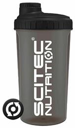 Shaker Πρωτεΐνης 700ml Πλαστικό Μαύρο Scitec Nutrition