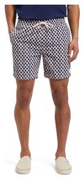 Ανδρικό Μαγιό Σορτς Navy Blue με Σχέδια Scotch & Soda