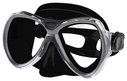 61108 Vision Μάσκα Θαλάσσης Black Scuba Force