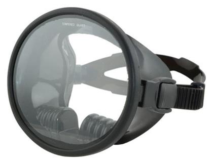 Μάσκα Θαλάσσης Μονοοπτική Μαύρη Scuba Force