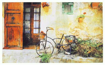 Πατάκι Εισόδου από Καουτσούκ Gallery 010 Bicycle 45x75εκ. Πάχους 6mm Sdim