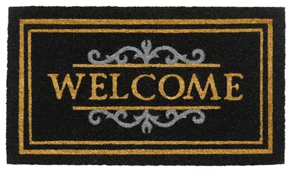 Πατάκι Εισόδου από Κοκοφοίνικα Welcome 511 Black 40x70εκ. Sdim